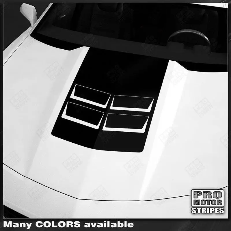 Chevrolet Camaro 2010-2024 Hood Cowl Stripe Zl1 Style Decal 1