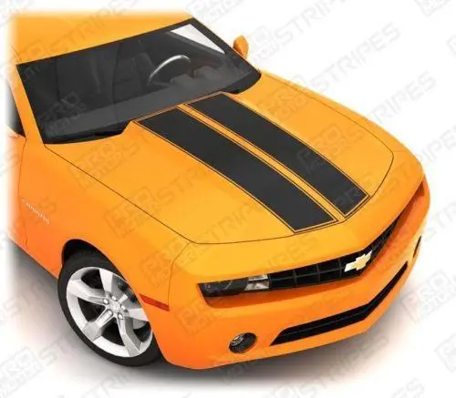 Chevrolet Camaro 2010-2015 Hood Cowl & Trunk Dual Stripes 1