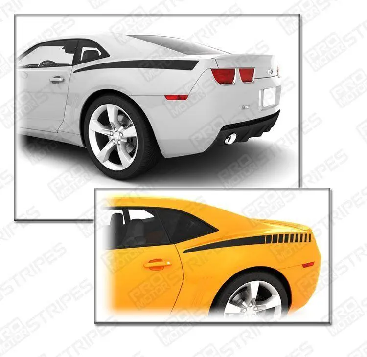 Chevrolet Camaro 2010-2015 Rear Quarter Side Accent Stripes 1