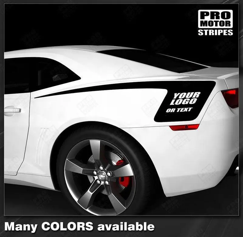 Chevrolet Camaro 2010-2015 Rear Quarter Side Stripes 1