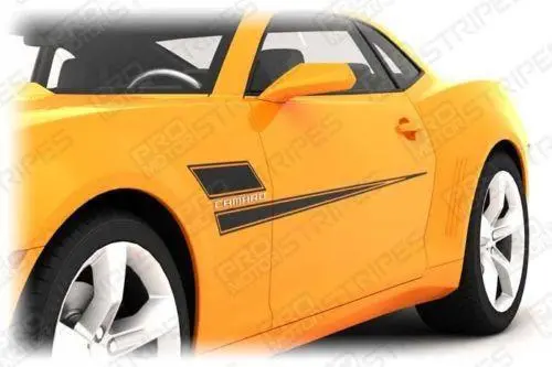 Chevrolet Camaro 2010-2015 Shakedown Side Accent Stripes 1