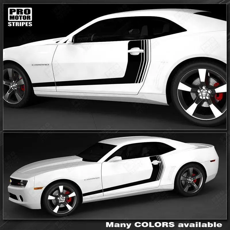Chevrolet Camaro 2010-2015 Strobe Accent Side Stripes 1