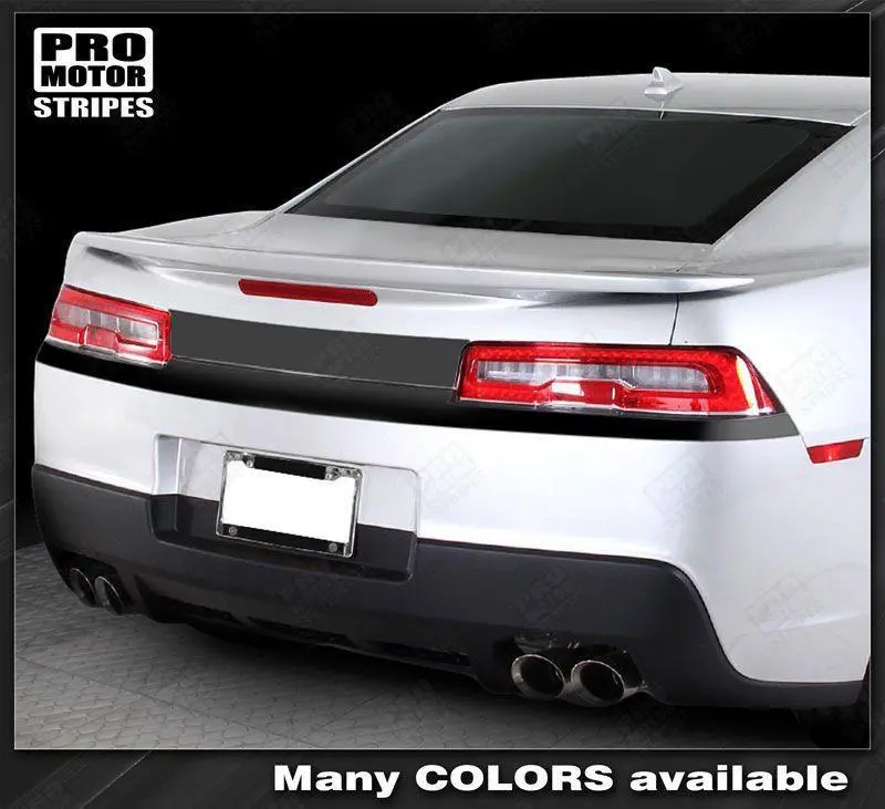 Chevrolet Camaro 2014-2015 Rear Fascia Blackout/Highlight Stripes 1