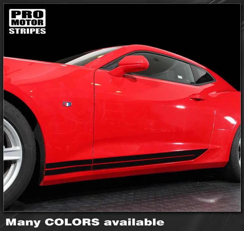 Chevrolet Camaro 2010-2024 Door/Upper Rocker Panel Side Stripes 1