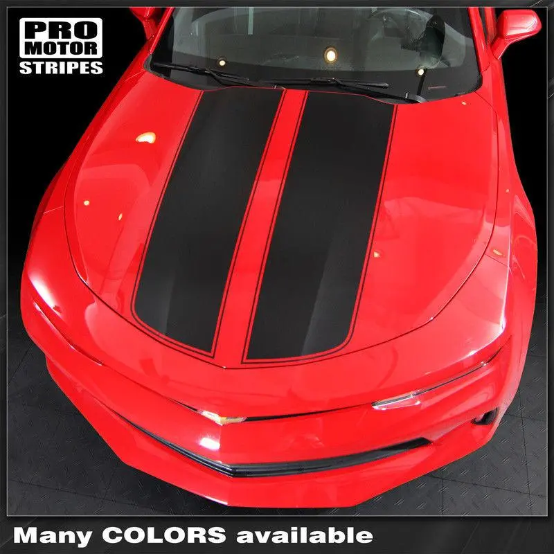 Chevrolet Camaro 2016-2024 Front & Rear Rally Sport Stripes Decal 1