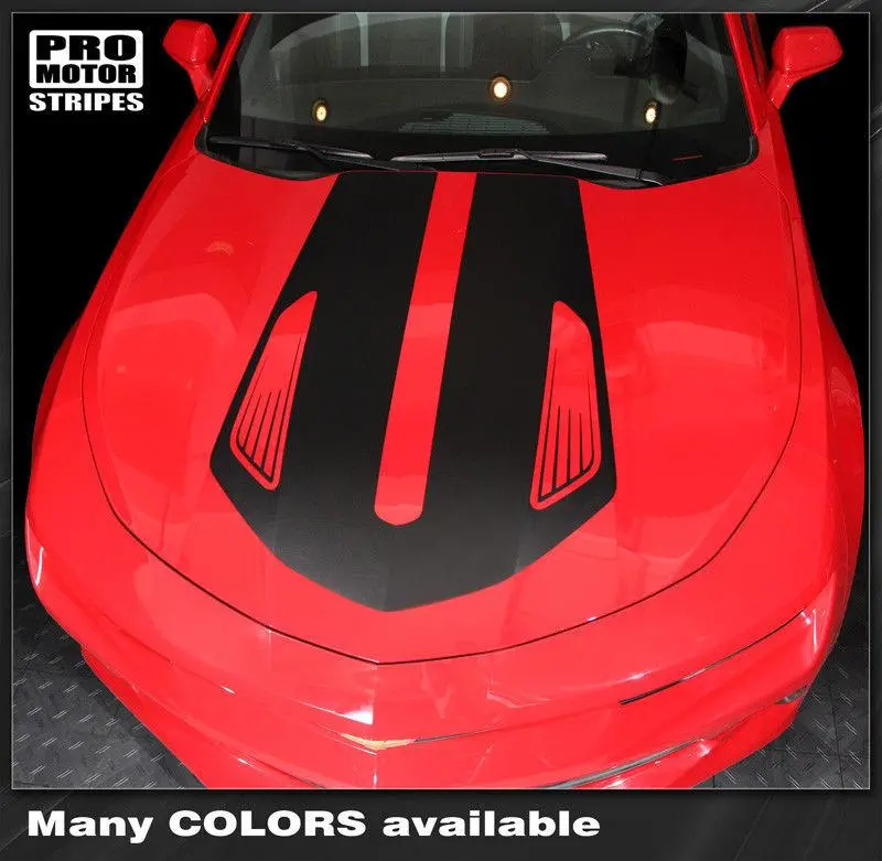 Chevrolet Camaro 2016-2018 Hood Accent Decal Stripe 1