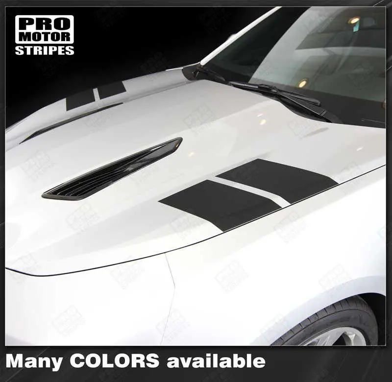 Chevrolet Camaro 2016-2024 Hood Hash Side Accent Stripes 1