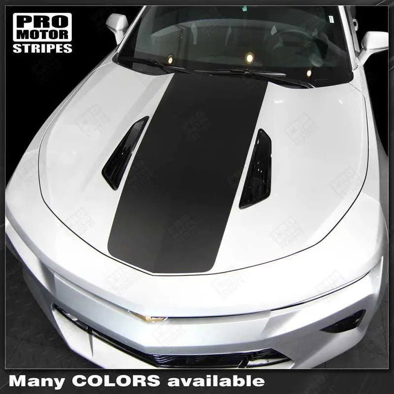 Chevrolet Camaro 2016-2024 Hood & Rear Accent Decal Stripes 1