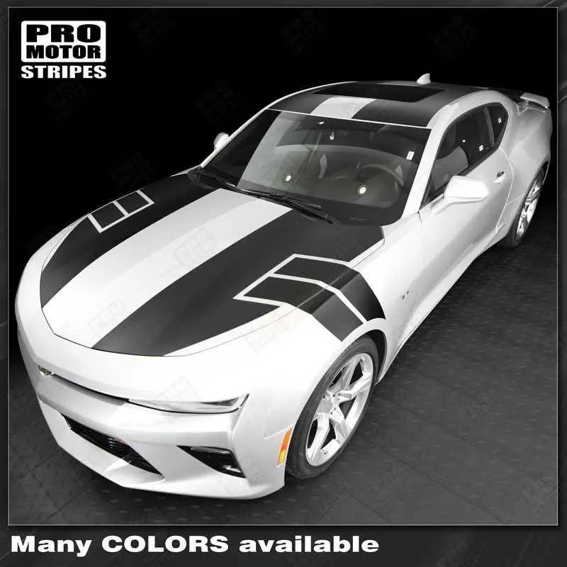 Chevrolet Camaro 2016-2024 Ns1 Style Top Stripes Complete Set 1