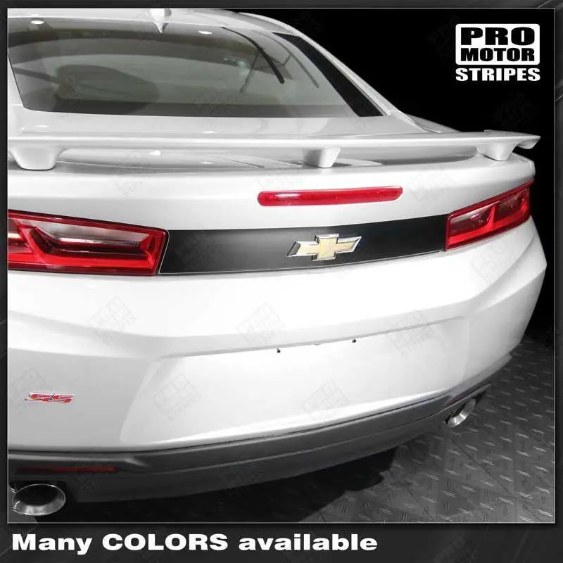 Chevrolet Camaro 2016-2024 Rear Deck Blackout Accent Decal 1