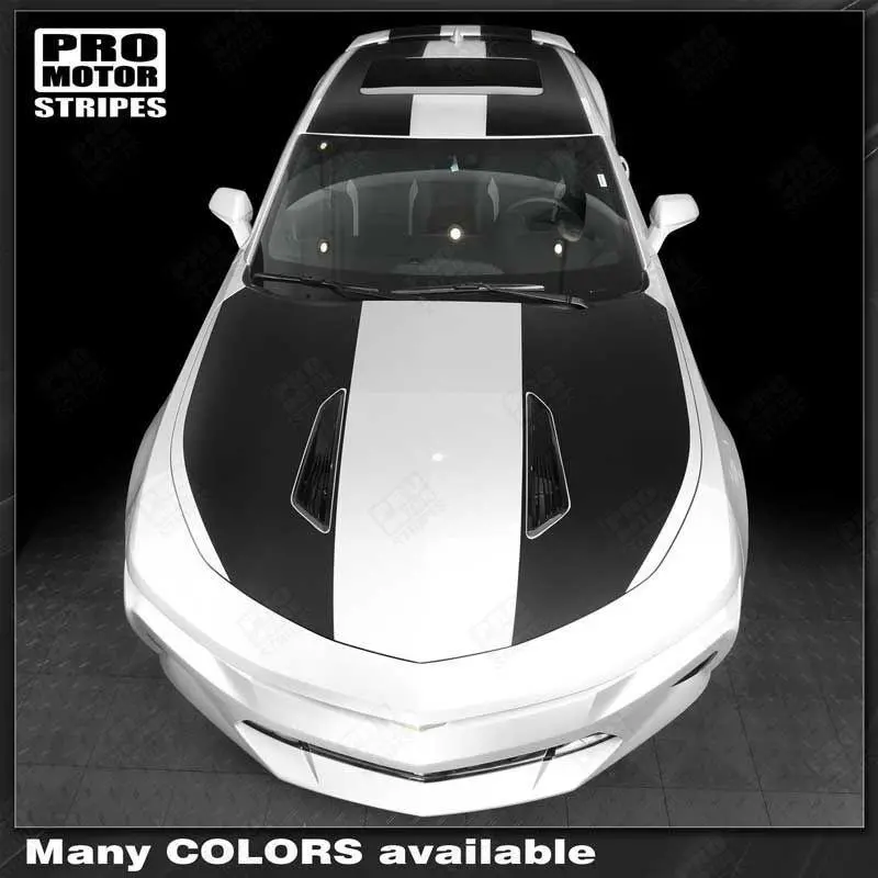 Chevrolet Camaro 2016-2018 -Ss- Over The Top Stripes 1