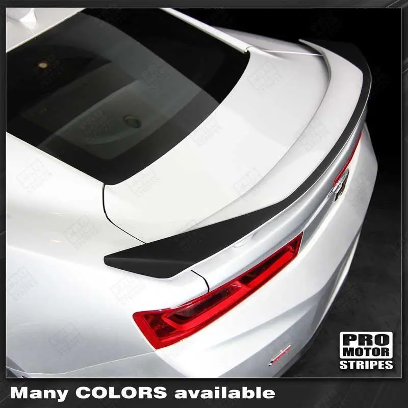 Chevrolet Camaro 2016-2024 -Ss- Raised Spoiler Accent Decal 1