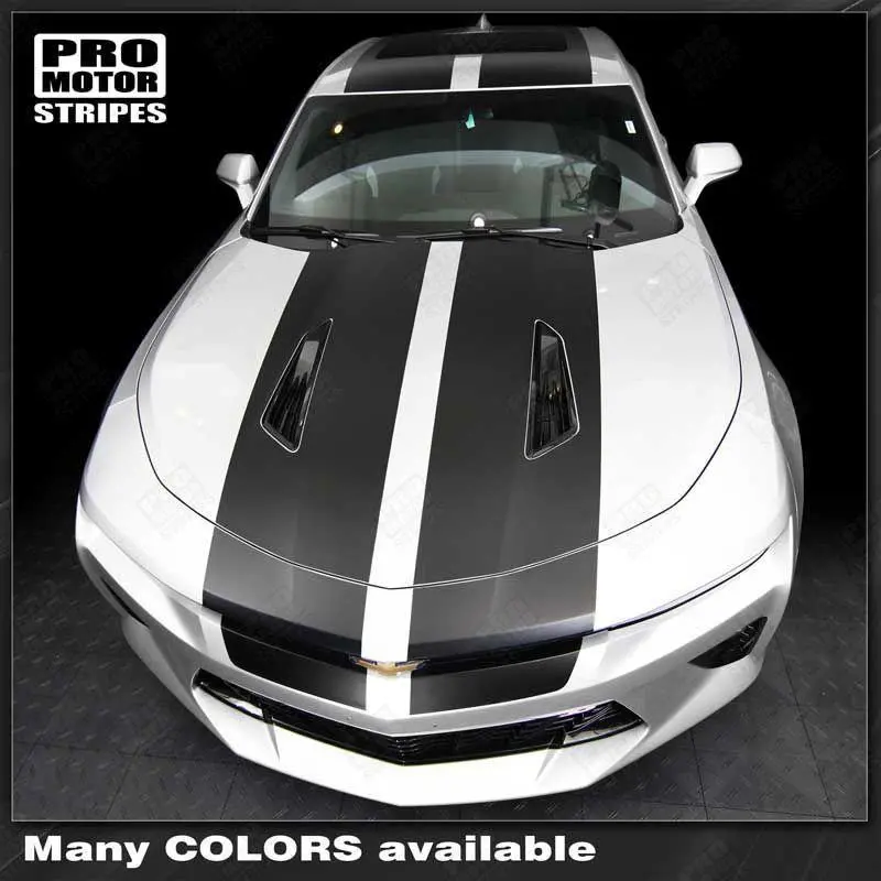 Chevrolet Camaro 2016-2018 -Ss- Top Racing Double Stripes 1