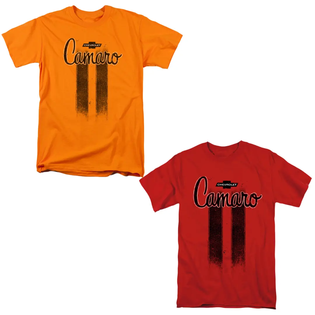 Chevrolet Camaro Stripes-Adult Regular Fit Short Sleeve 1