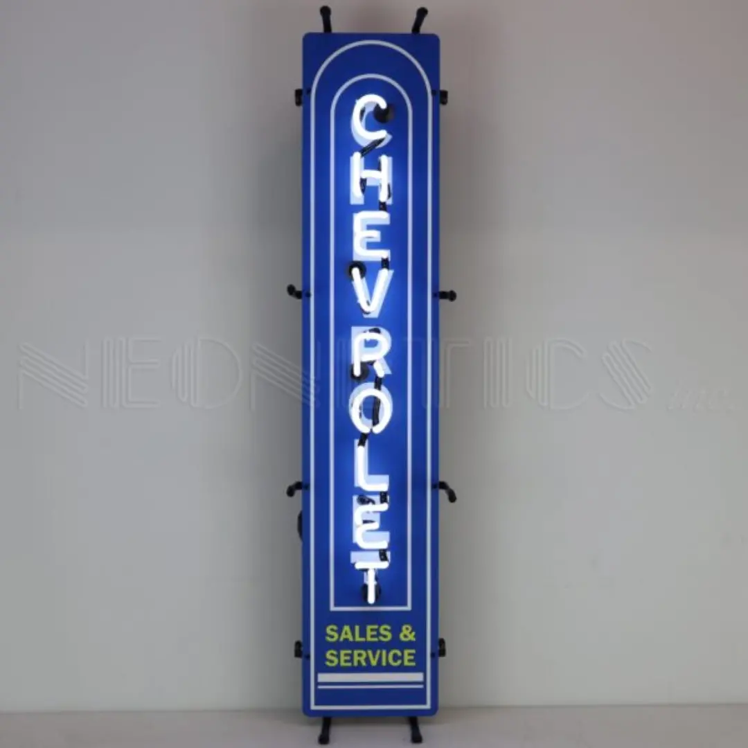Chevrolet Vertical Junior Neon Sign 1