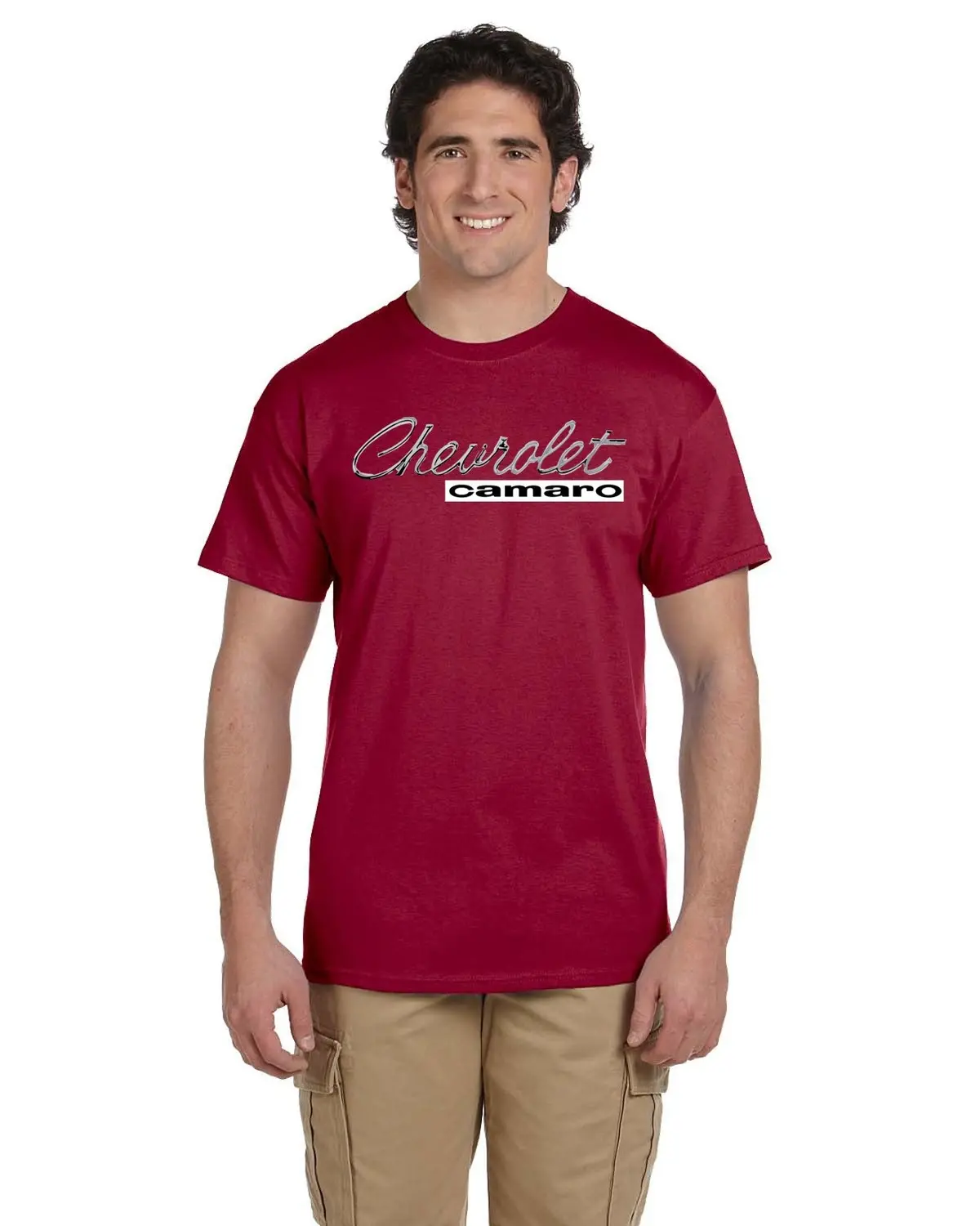 Chevrolet Script And Camaro T-Shirt 1