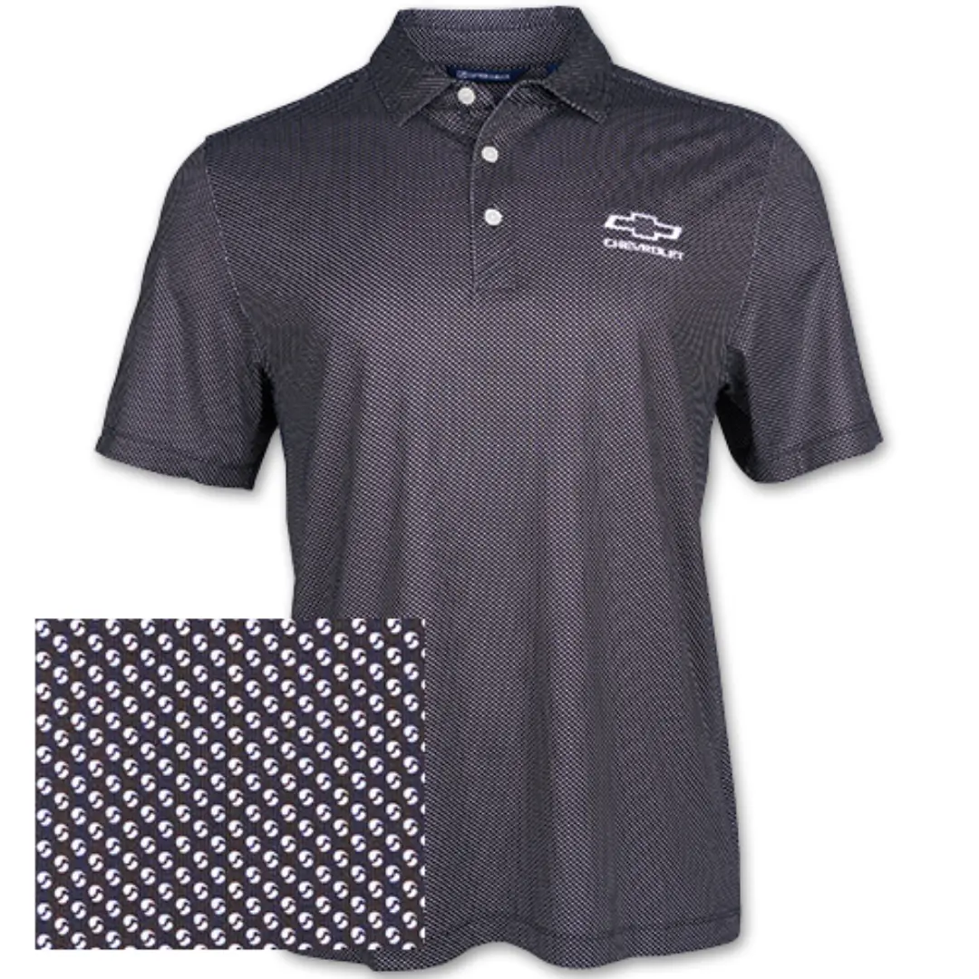 Chevy Bowtie Cutter & Buck Symmetry Polo 1