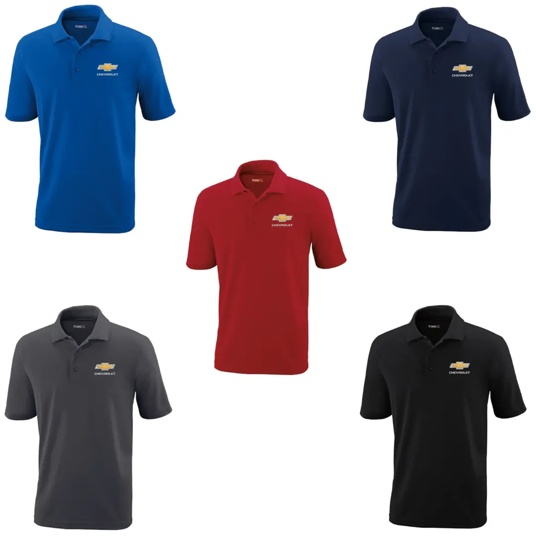 Chevrolet Gold Bowtie Core365 Polo 1