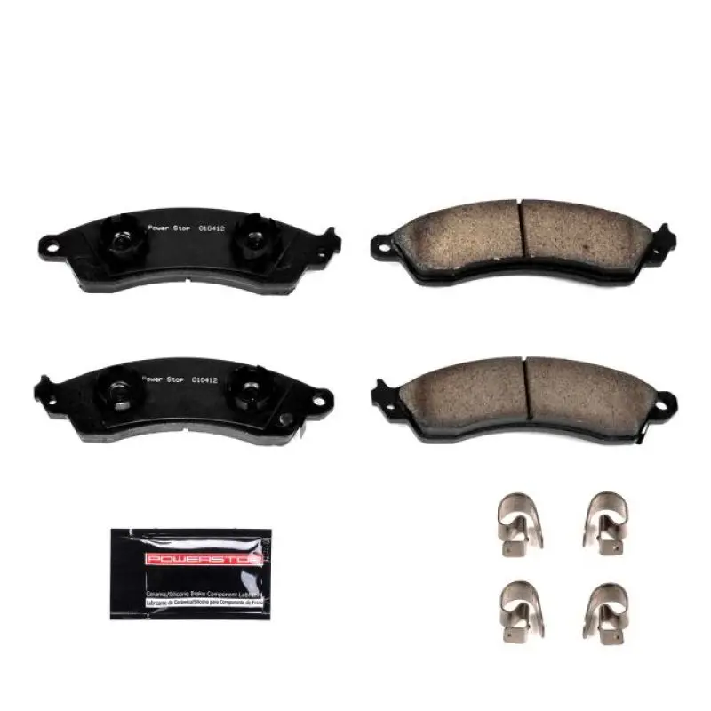Powerstop 1987-1992 Chevrolet Camaro 3Rd Gen Power Stop Front Z23 Evolution Sport Brake Pads W Hardware 1