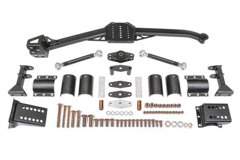 Bmr Suspension 1982-1992 Chevrolet 3Rd Gen Camaro Bmr F-Body Body Mount Watts Link Rod Ends Black Hammertone 1