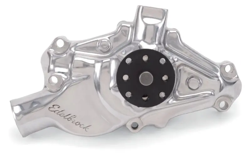 Edelbrock 1967-1972 Chevrolet Camaro 1St-2Nd Gen Water Pump High Performance 350 Ci V8 Short Style Polished Finish 1