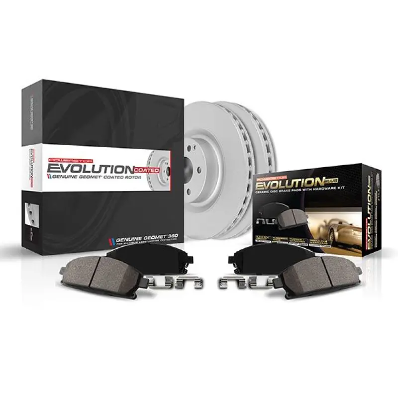 Powerstop 2021-2024 Chevrolet Camaro 6Th Gen Power Stop Front Z17 Evolution Coated Brake Kit 1