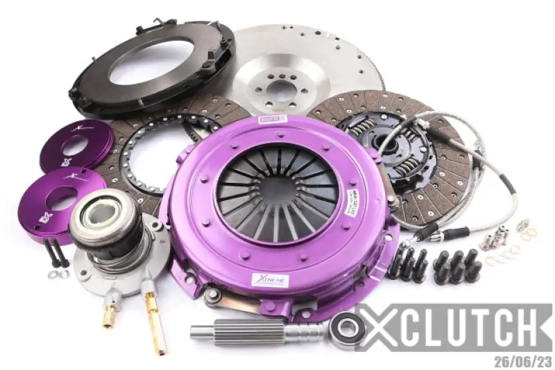 Xclutch 2010-2015 Chevrolet Camaro 5Th Gen 6.2L 10.5In Twin Sprung Organic Clutch Kit 1
