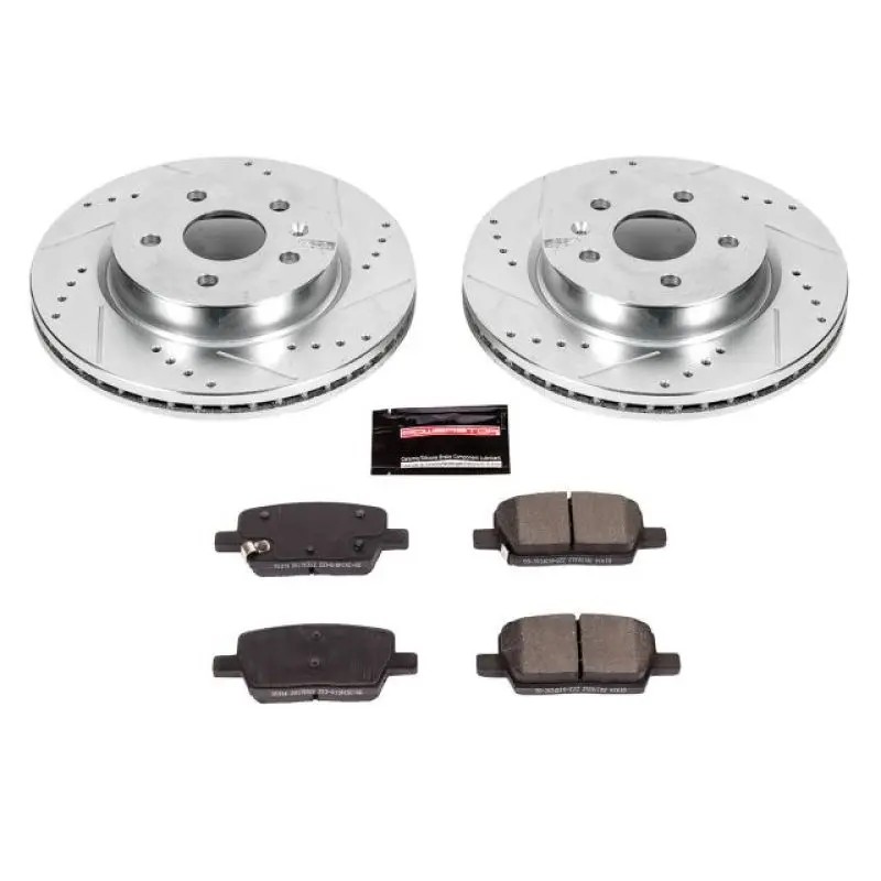 Powerstop 2016-2024 Chevrolet Camaro 6Th Gen Power Stop Ct6 Rear Z23 Evolution Sport Brake Kit 1
