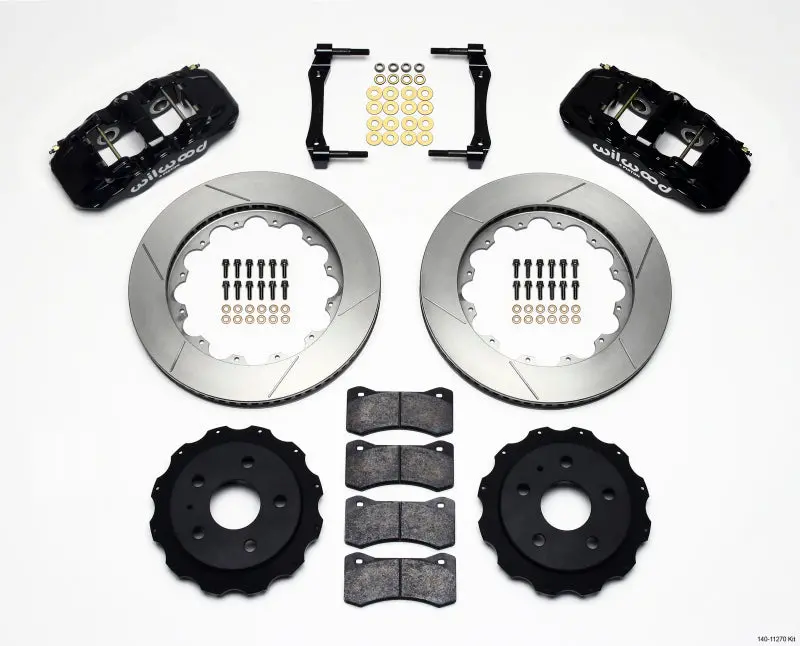 Wilwood 2010-2017 Chevrolet Camaro 5Th-6Th Gen 5Th- Aero4 Rear Kit 14.25In 1