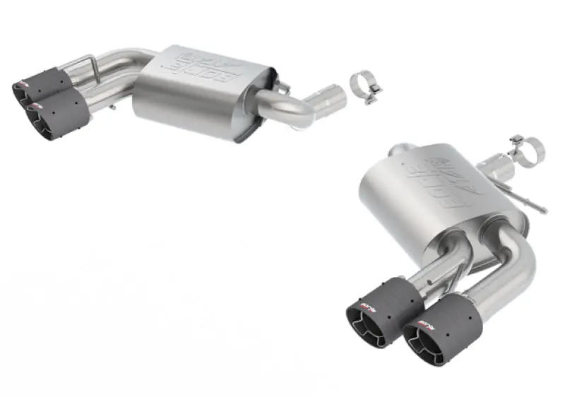Borla 2016-2024 Chevrolet Camaro 6Th Gen V8 Ss At Mt Atak Rear Section Exhaust W O Dual Mode Valves 1