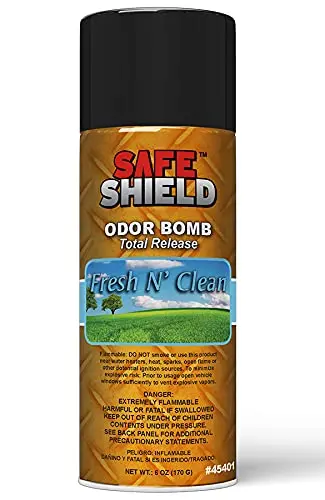 Long-Lasting Car Odor Bomb Spray - 6 Oz Rapid Odor Eliminator Car Air Freshener - Automotive Odor Bomb With Refreshing Fragrance - Eliminates Unwanted Odors And Deodorizes 1