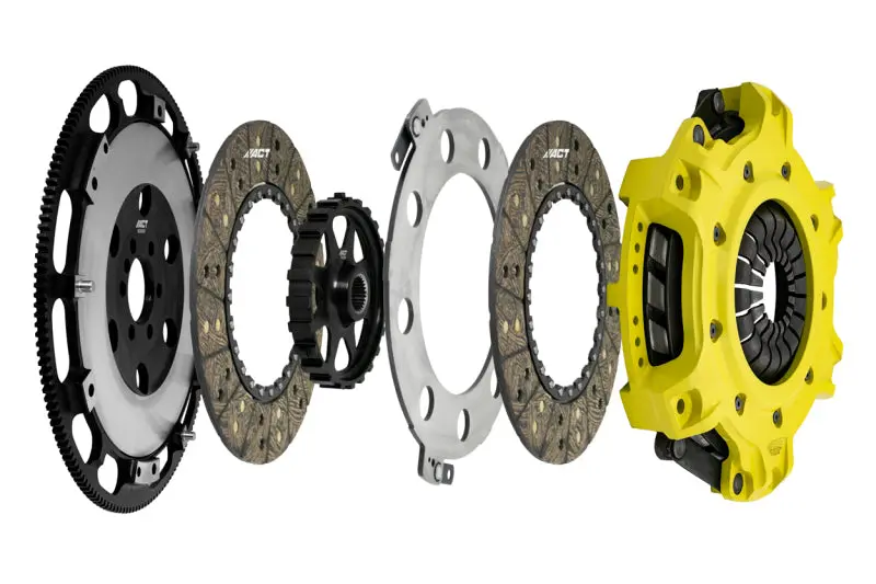 Act 1998-2015 Chevrolet Camaro 4Th-5Th Gen 4Th- Ls1 Ls2 Ls3 Ls6 Ls7 Mod-Twin 10.5 Xt Rigid Disc Street Clutch Kit 1