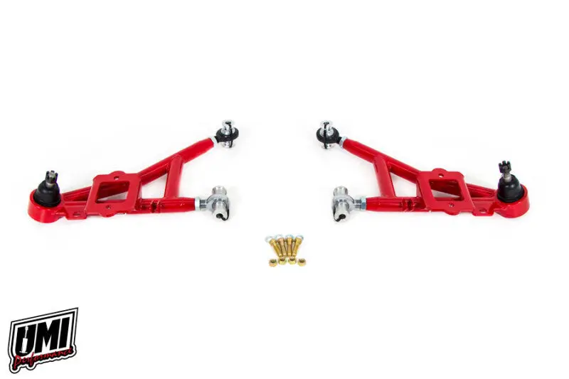 Umi Performance 1993-2002 Chevrolet Camaro 4Th Gen Gm F-Body Front Adjustable Lower A-Arms Drag Crmo 1