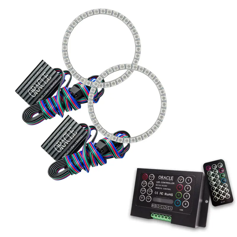 Oracle Chevy Camaro 10-13 Projector Halo Kit - Colorshift W/ 2.0 Controller 1
