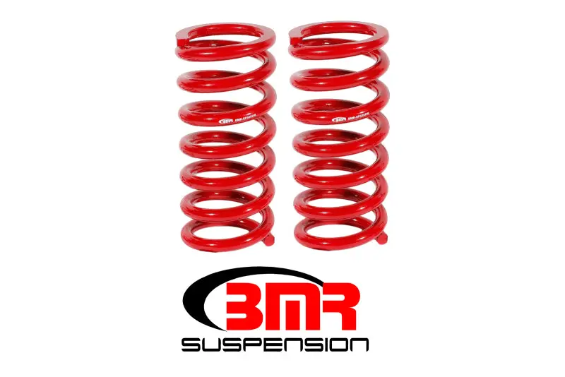 Bmr Suspension 1982-1992 Chevrolet 3Rd Gen Camaro Bmr F-Body Front Lowering Springs Red 1