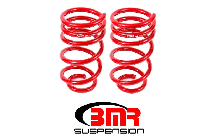 Bmr Suspension 2010-2015 Chevrolet 5Th Gen Camaro Bmr V8 Rear Lowering Springs Red 1