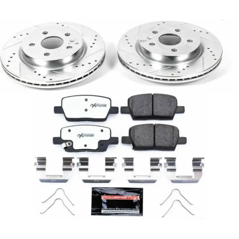 Powerstop 2016-2024 Chevrolet Camaro 6Th Gen Power Stop Ct6 Rear Z26 Street Warrior Brake Kit 1