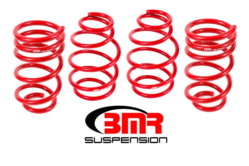 Bmr Suspension 2010-2015 Chevrolet 5Th Gen Camaro Bmr V8 Lowering Spring Kit (Set Of 4) Red 1