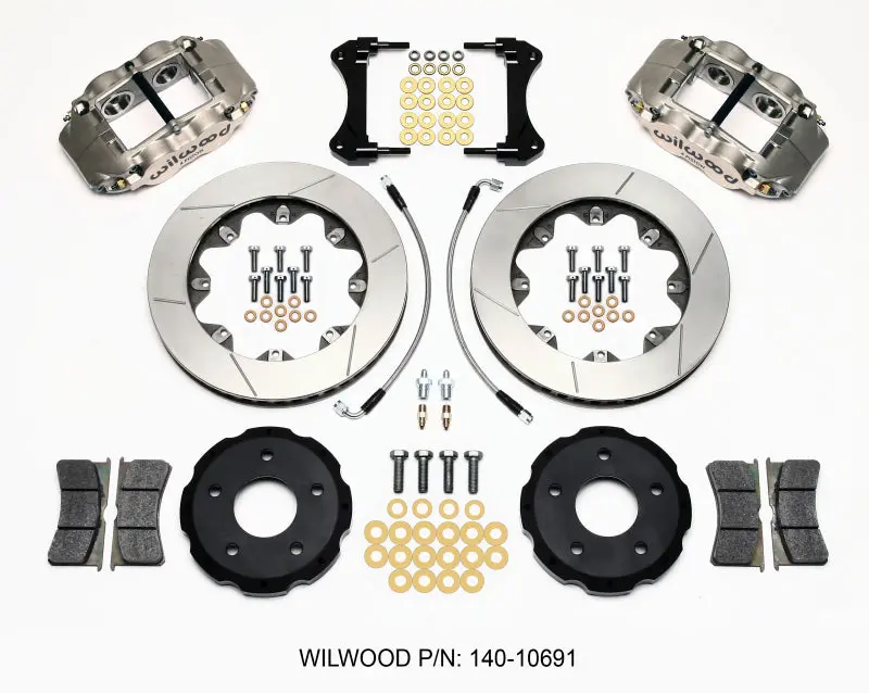 Wilwood 1993-2002 Chevrolet Camaro 4Th Gen Forged Superlite 4R St Bb Front Kit Road Race 1