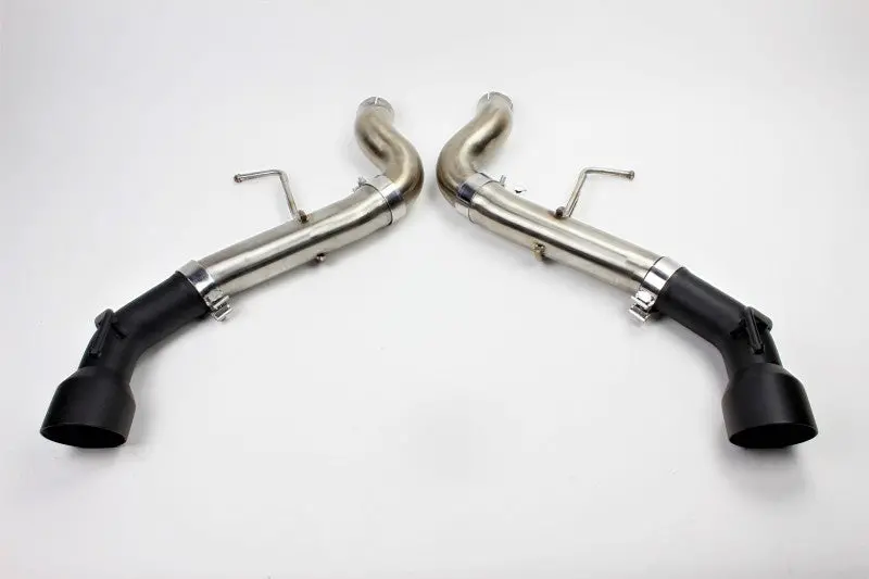 Mishimoto 2016-2020 Chevrolet Camaro 6Th Gen + Ss Dual-Tip Race Axle-Back Exhaust W Black Tips 1