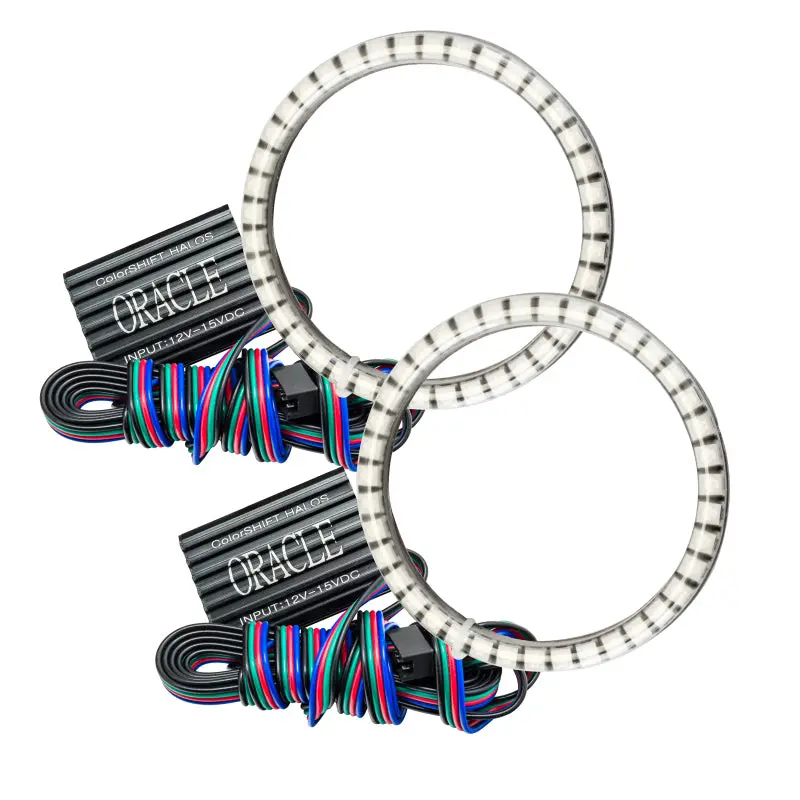 Oracle Chevy Camaro 14-15 Wp Led Projector Fog Halo Kit - Colorshift 1
