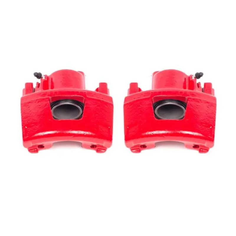 Powerstop 1994-1997 Chevrolet Camaro 4Th Gen Power Stop Lesabre Front Red Calipers W O Brackets Pair 1