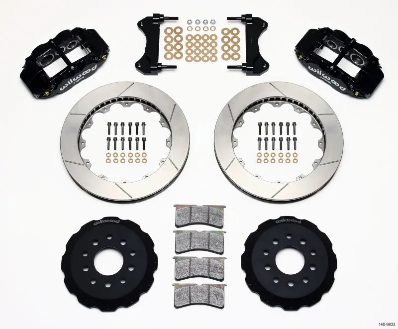 Wilwood 1993-2002 Chevrolet Camaro 4Th Gen Narrow Superlite 6R Front Hat Kit 13.06In 1
