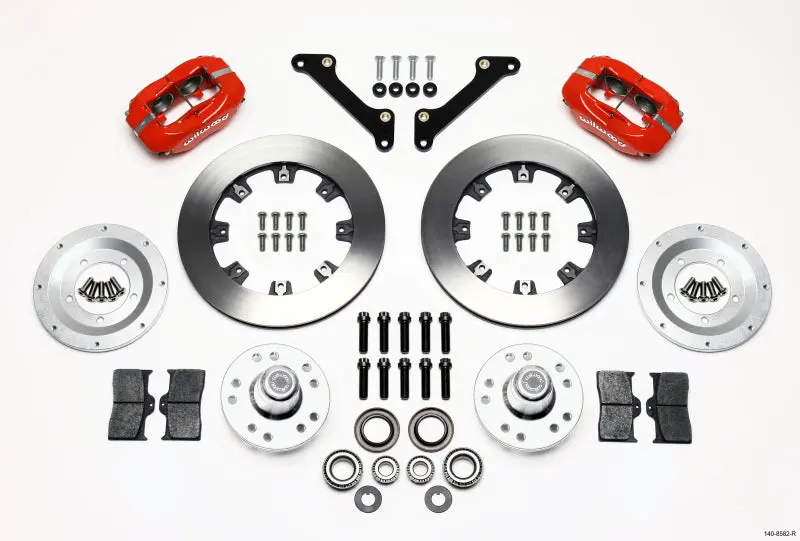 Wilwood 1970-1978 Chevrolet Camaro 2Nd Gen Forged Dynalite Front Kit 12.19In Drilled Red 1