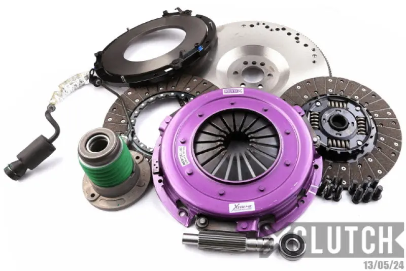 Xclutch 2014-2015 Chevrolet Camaro 5Th Gen Z 28 7.0L 10.5In Twin Sprung Organic Clutch Kit 1