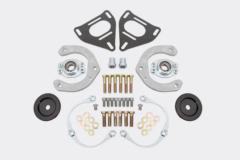 Bmr Suspension 2016-2021 Chevrolet 6Th Gen Camaro Bmr Caster Camber Plates (Coil-Over Only) Black Hammertone 1