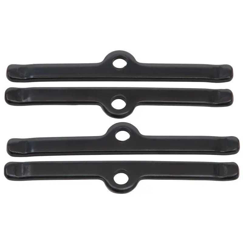 Edelbrock 1967-1986 Chevrolet Camaro 1St-3Rd Gen Vc Hold Down Tab Kit Sbc 5In Long Steel Black Set Of 4 1