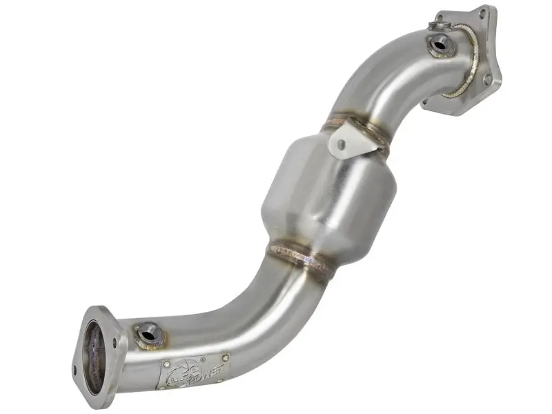 Afe 2016-2021 Chevrolet Camaro 6Th Gen Twisted Steel Down-Pipe Catted Ats L4-2.0L (T) 1