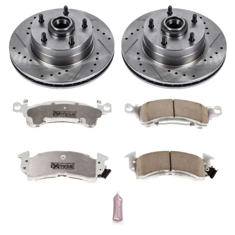 Powerstop 1969-1969 Chevrolet Camaro 1St Gen Power Stop Front Z26 Street Warrior Brake Kit 1