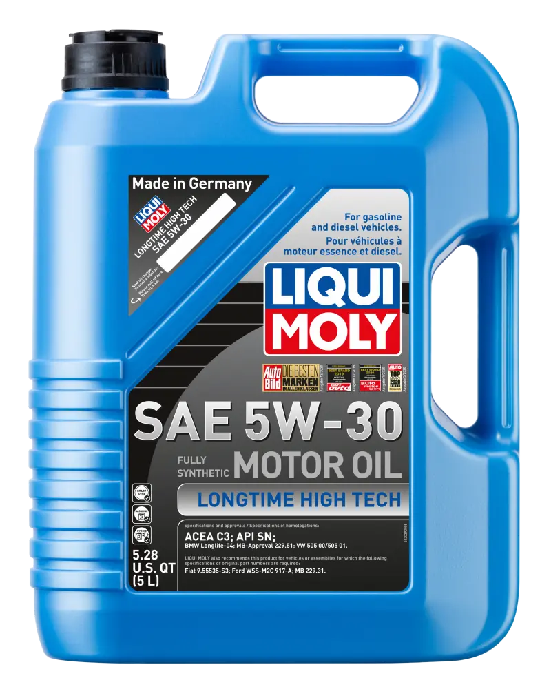 Liqui Moly 1995-2002 Chevrolet Camaro 4Th Gen 5L Longtime High Tech Motor Oil Sae 5W30 1